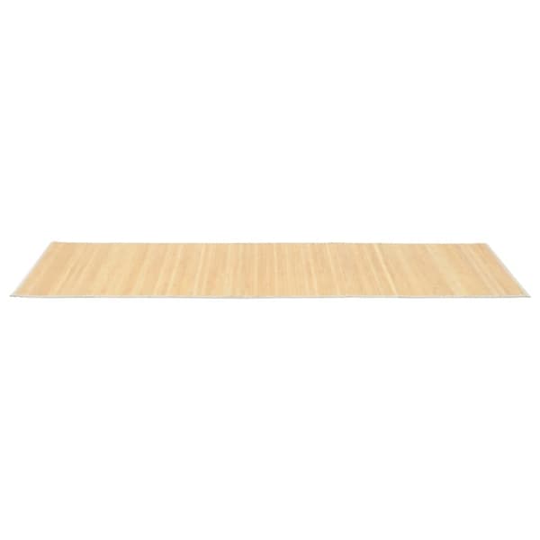 Gulvtæppe 80x200 cm bambus naturfarvet - Måtte - Måtter - Home & Living