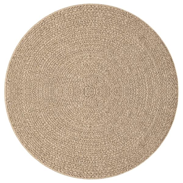 Gulvtæppe ZIZUR 120 cm jute-look indendørs og udendørs - Gulvtæppe - Gulvtæpper - Home & Living