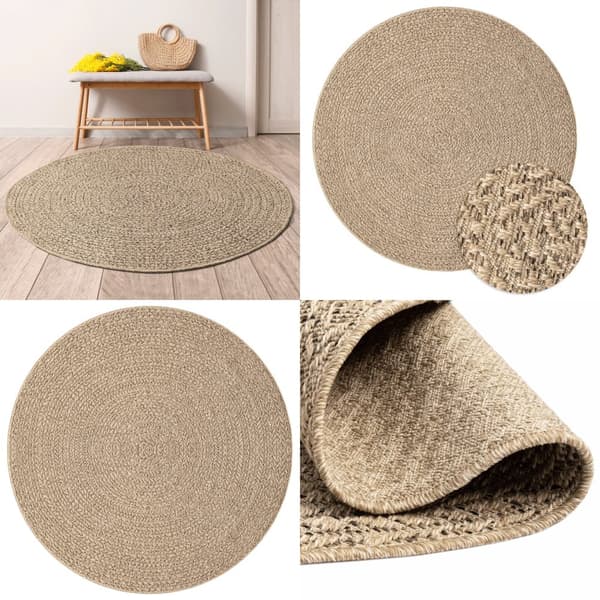 Matta ZIZUR 120 cm jutelook inomhus och utomhus - Matta - Mattor - Home & Living