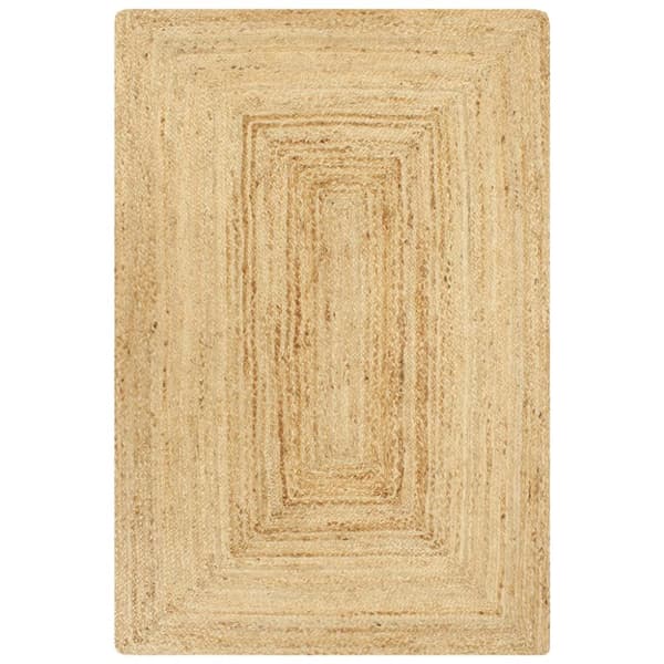 Käsintehty juuttimatto luonnollinen 120x180 cm - Matto - Matot - Home & Living