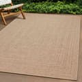Miniatyrbilde 2 av 8: vidaXL Teppe ZIZUR 60x110 cm jute-utseende innendørs og utendørs