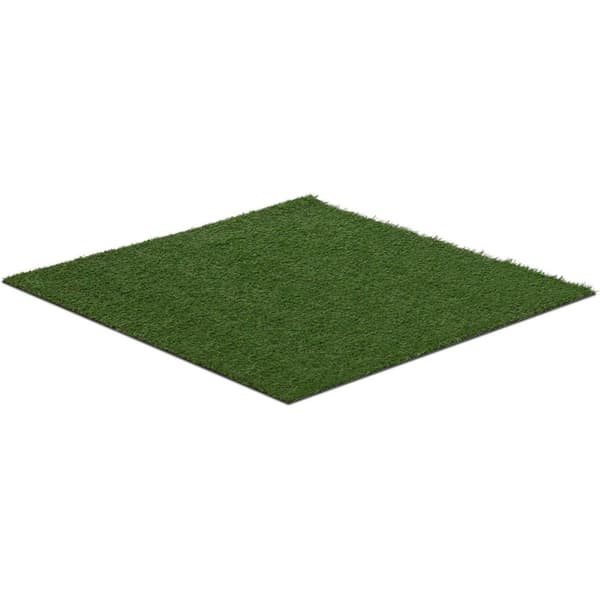 Kunstgræs til terrasse, altan, blød 20 mm 13/10 cm 100 x 100 cm