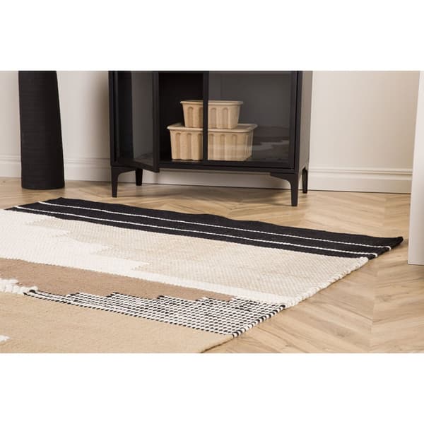 Aston tæppe 350x254cm brun.