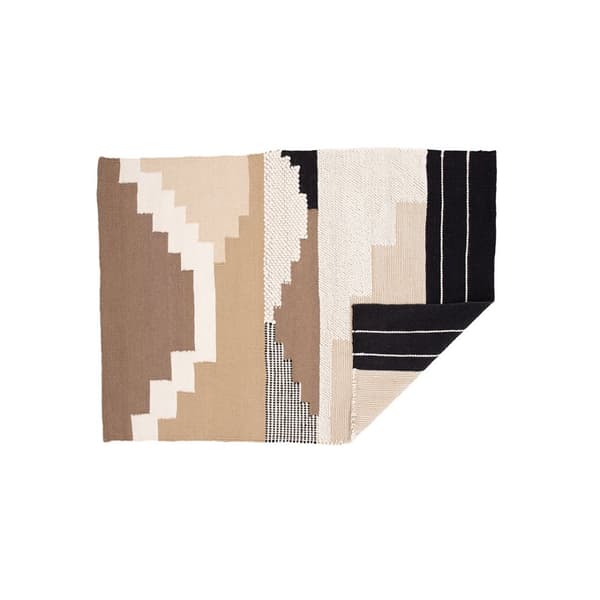 Aston tæppe 350x254cm brun.