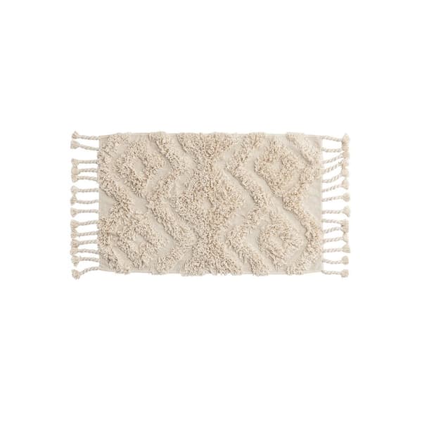 Hilma bademåtte 80x50cm offwhite.