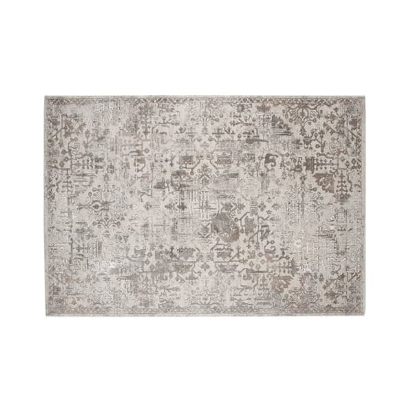 Cleo teppe 230x160cm sølvfarget.