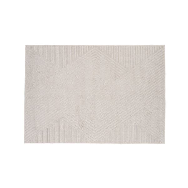 Aron teppe 340x240cm hvit.