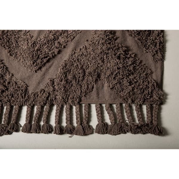 Hilma teppe 350x250cm brun.