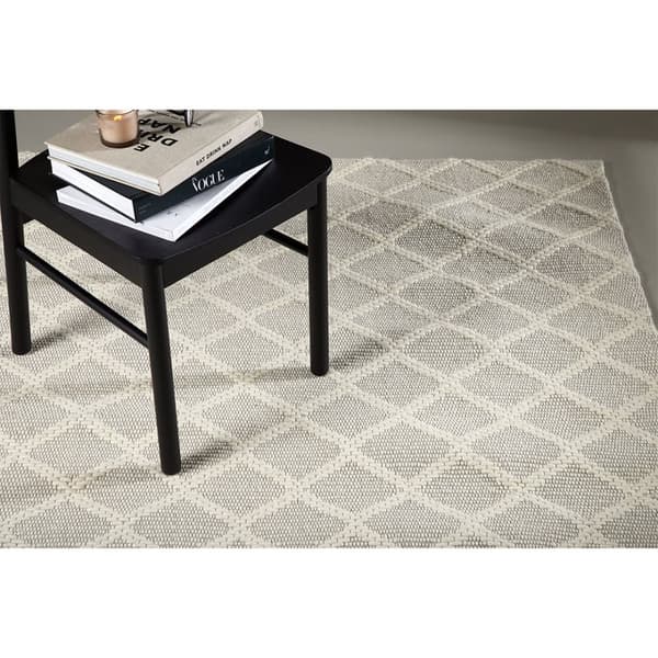 Cloudy teppe 300x202cm offwhite.