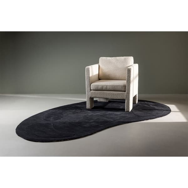Enard teppe 290x175cm svart.