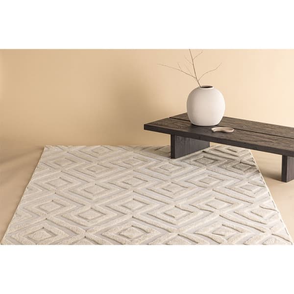 Pia teppe 230x160cm beige.