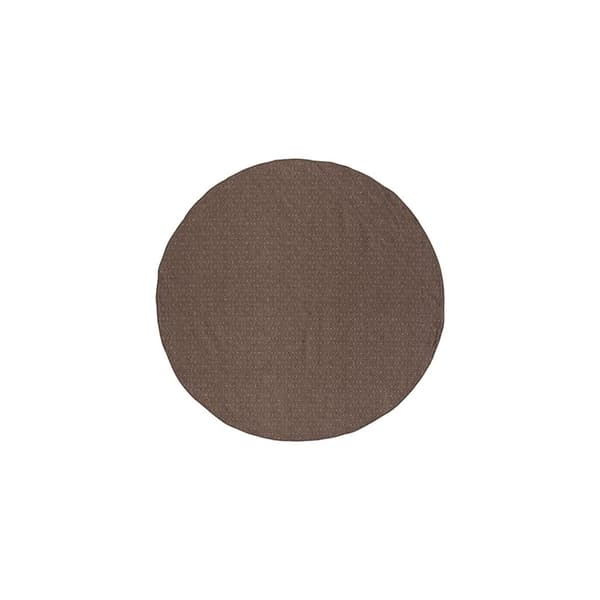Julana teppe Ø200cm brun.