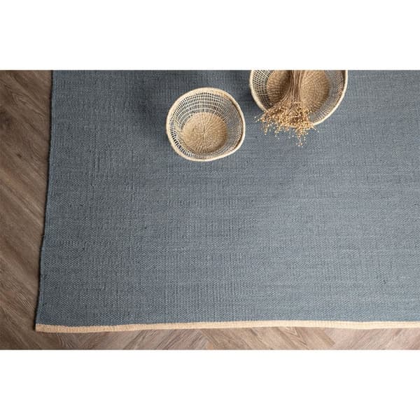 Jaipur teppe 240x170cm blå.