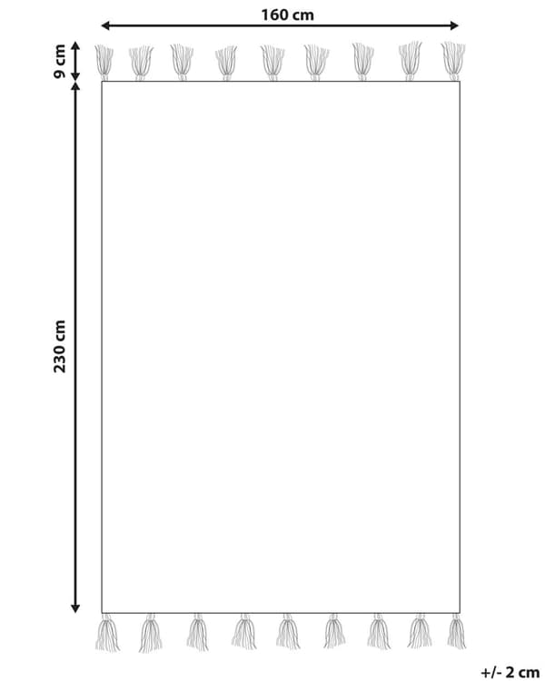 Matto monivärinen villa ja puuvilla 160 x 230 cm Kelim käsinkudottu hapsuilla