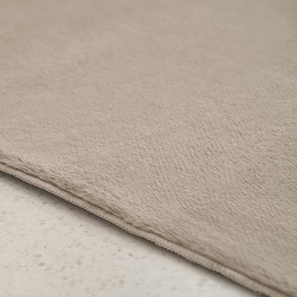 Cat Taupe Tvättbar Pälsmatta