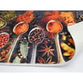 Miniatyrbild 2 av 4: Köksmatta - MANI TEXTILE - SPICE - halkfri - maskintvättbar - svart - 50x80cm