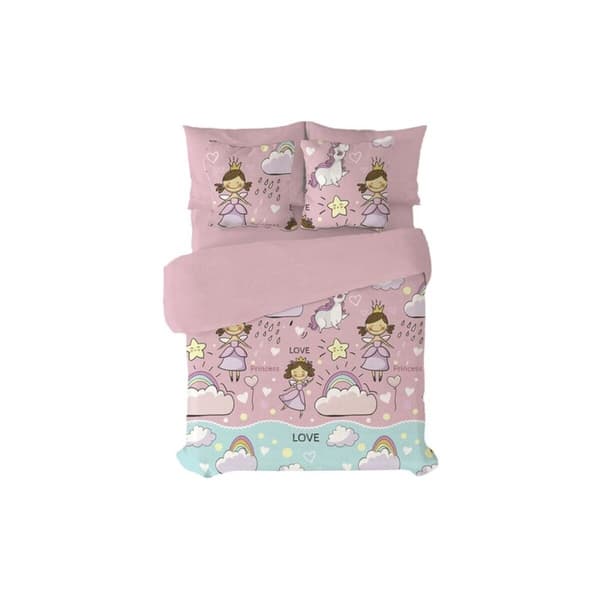 Täckslagsset Pierre Cardin Morgana Rosa Säng 90 3 Delar