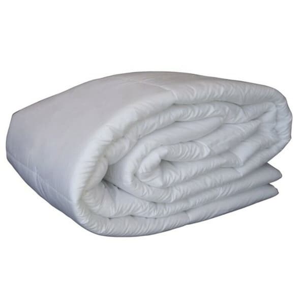 Täcke Naturals Vit - Europeisk super king size-säng (280 x 220 cm)