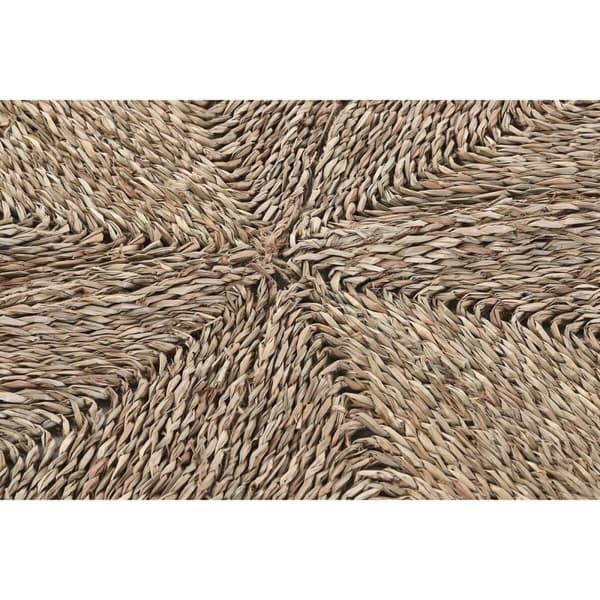 Matta DKD Home Decor Naturell (120 x 1 x 120 cm)