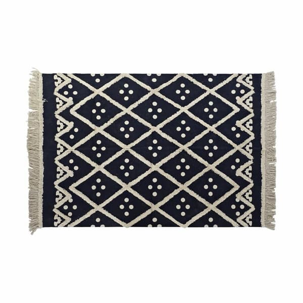 Matta DKD Home Decor Beige Marinblå 120 x 180 x 0,7 cm