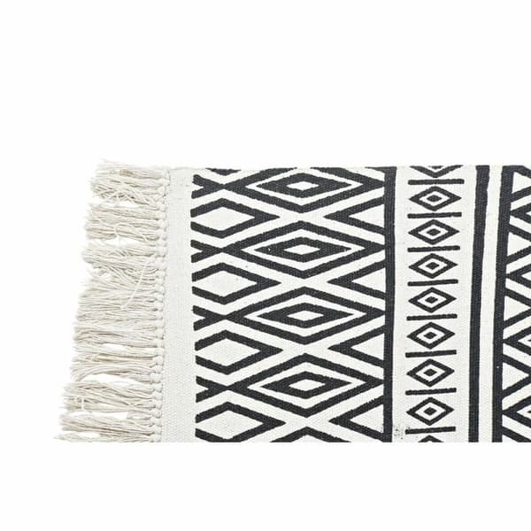 Matta DKD Home Decor Svart Vit (160 x 250 x 0,7 cm)