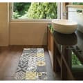 Miniatyrbild 3 av 3: Vinylmatta Stor Planet Croma Patch Grå Ambra 100 % PVC (50 x 110 cm)