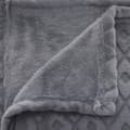 Miniatyrbild 2 av 4: Filt Atmosphera Plaid Winter Rhombus Grå (230 x 180 cm)