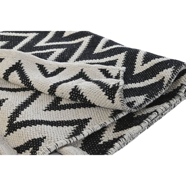 Matta DKD Home Decor Sick-sack Dvobarvna Urban (120 x 180 x 1 cm)