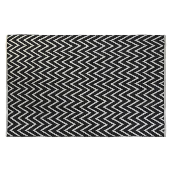 Matta DKD Home Decor Sick-sack Dvobarvna Urban (120 x 180 x 1 cm)