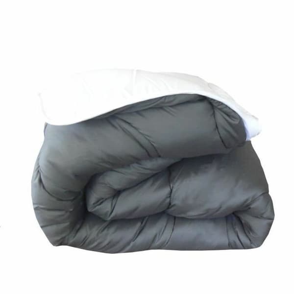 Täcke Abeil Grå Vit 220 x 240 cm 350 g/m²
