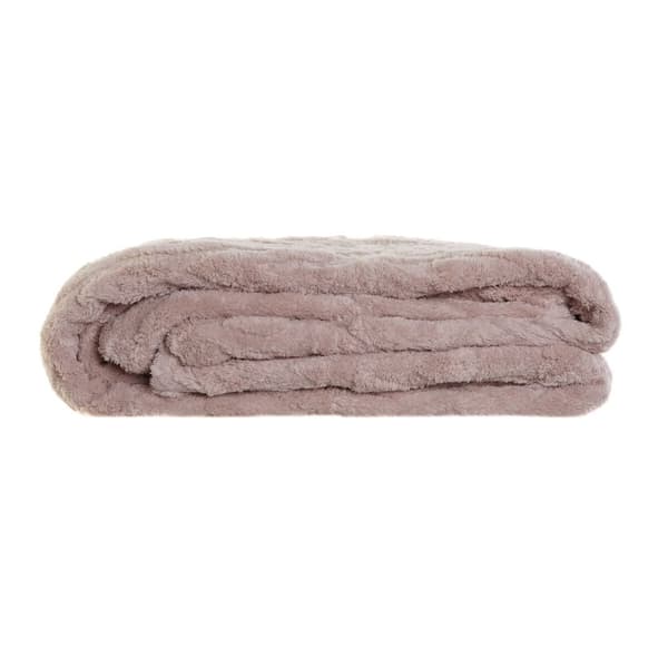 Filt DKD Home Decor Rosa Romb 150 x 200 x 1 cm