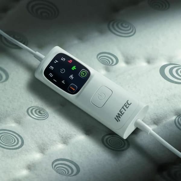 Elektrisk filt IMETEC 16630 Vit/Grå