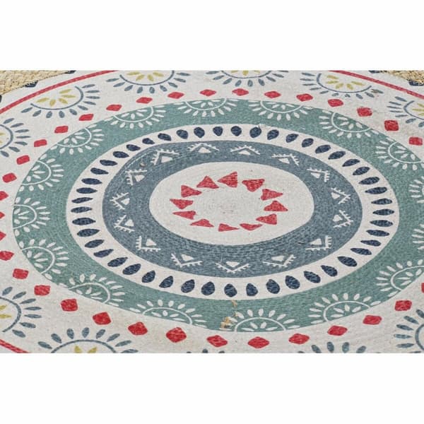 Tæppe DKD Home Decor Brun Multifarvet (150 x 150 x 0,75 cm)