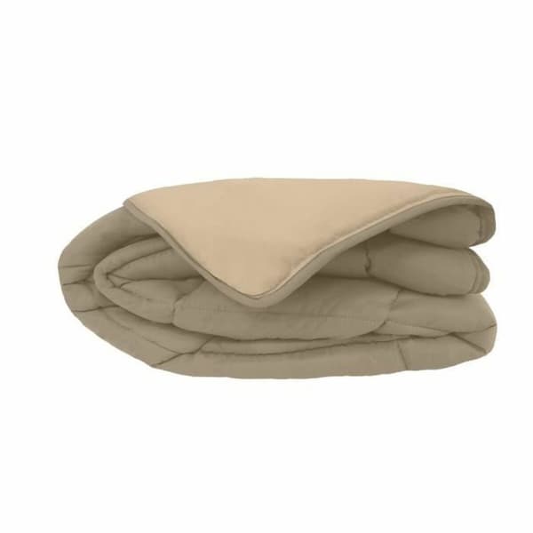 Ederdunsdyne Poyet Motte Brun 400 g /m² 240 x 260 cm