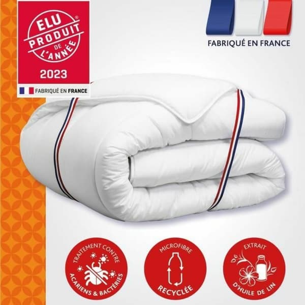 Dyne DODO Champs de Lin 140 x 200 cm Hvid 450 g/m²