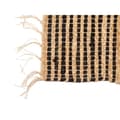 Miniatyrbillede 4 af 4: Tæppe Sort Natur Striber 70 x 1 x 140 cm (8 enheder)
