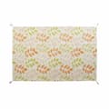 Miniatyrbilde 1 av 4: Gulvteppe DKD Home Decor Beige Flerfarget Blad av plante (120 x 180 x 1 cm)