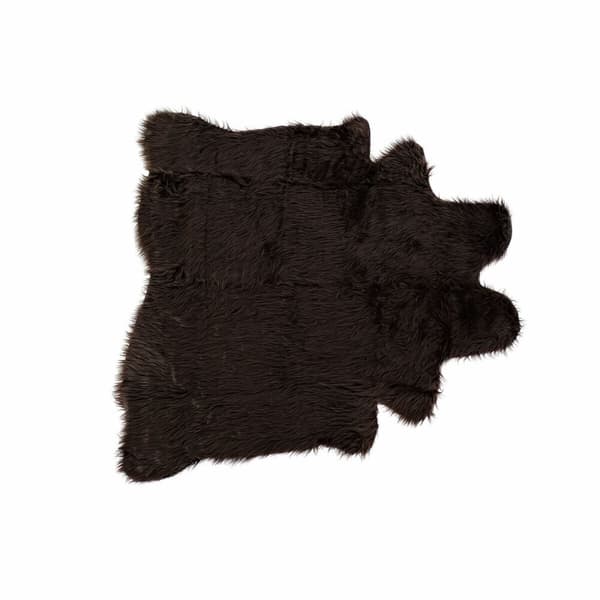Gulvteppe DKD Home Decor Brun (160 x 150 x 2 cm)