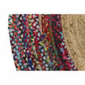 Miniatyrbilde 3 av 3: Gulvteppe DKD Home Decor Polyester Bomull Flerfarget Jute (200 x 200 x 0,7 cm)
