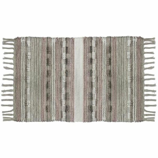 Gulvteppe DKD Home Decor Fringe Boho Polyester Bomull (200 x 290 cm)
