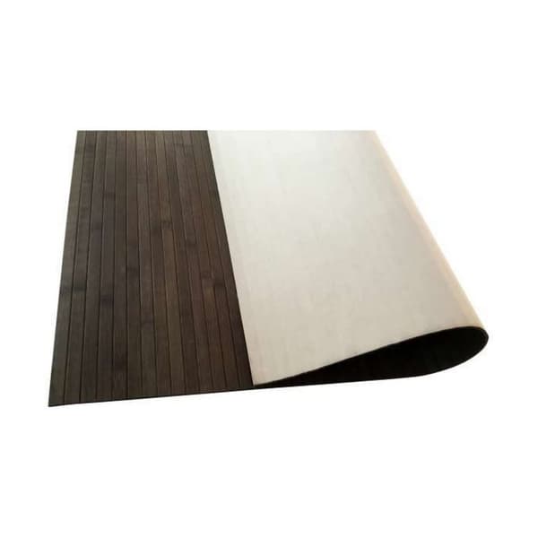 Gulvteppe Stor Planet Cool Mørkebrunt Bambus (140 x 200 cm)
