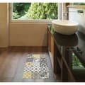 Miniatyrbilde 2 av 2: Vinylteppe Stor Planet Croma Patch Grå Rav 100 % PVC (45 x 75 cm)