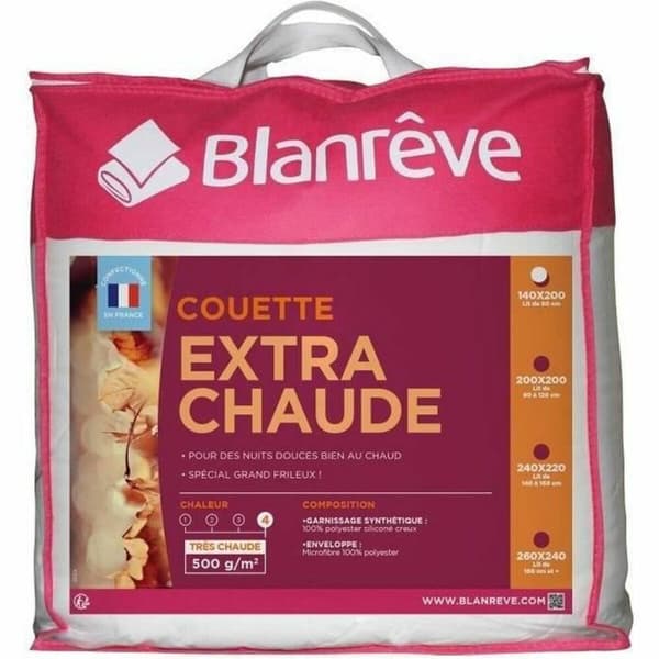 Dyne Blanreve 500 g/m² Hvit 140 x 200 cm