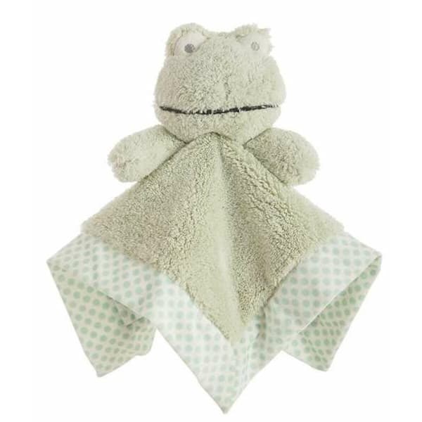 Babytrøster    dobbeltlags 30 x 30 cm Prikker Grønn