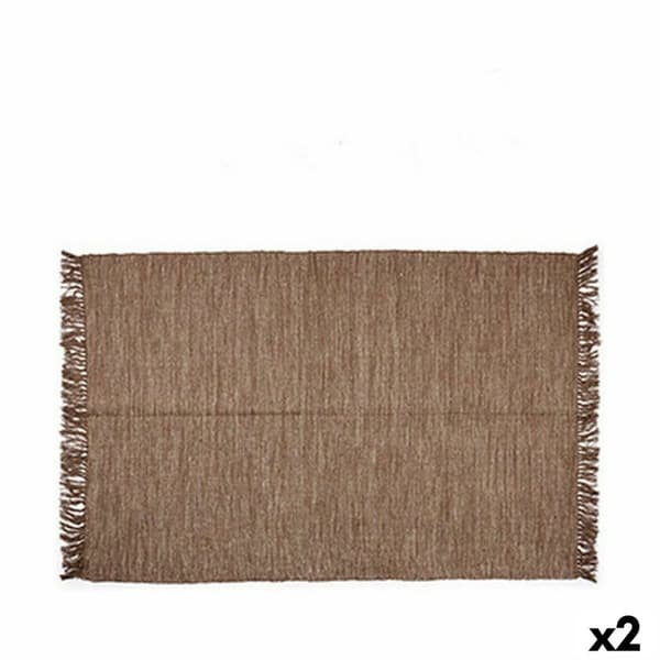 Gulvteppe Brun 180 x 120 cm (2 enheter)