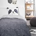 Miniatyrbilde 1 av 3: Dyne deksel sett TODAY Funny 2.8 Svart Enkelseng 140 x 200 cm
