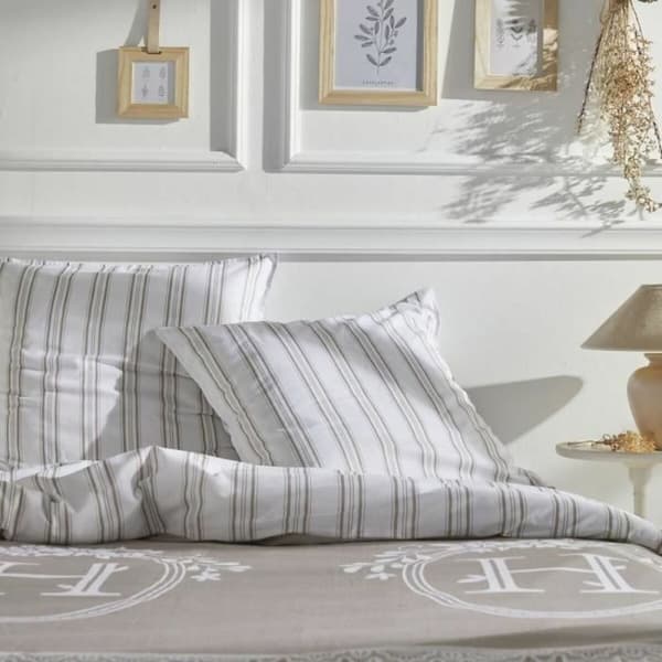Dyne deksel sett TODAY Berenice Beige 240 x 260 cm