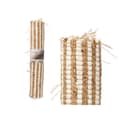 Miniatyrbilde 3 av 4: Gulvteppe Hvit Naturell Striper 60 x 1 x 90 cm (12 enheter)