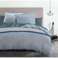 Miniatyrbilde 3 av 4: Dyne deksel sett HOME LINGE PASSION Blå Hvit Dobbelseng 240 x 260 cm