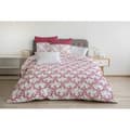 Miniatyrbilde 2 av 5: Nordisk deksel HOME LINGE PASSION Hvit Burgunder 220 x 240 cm